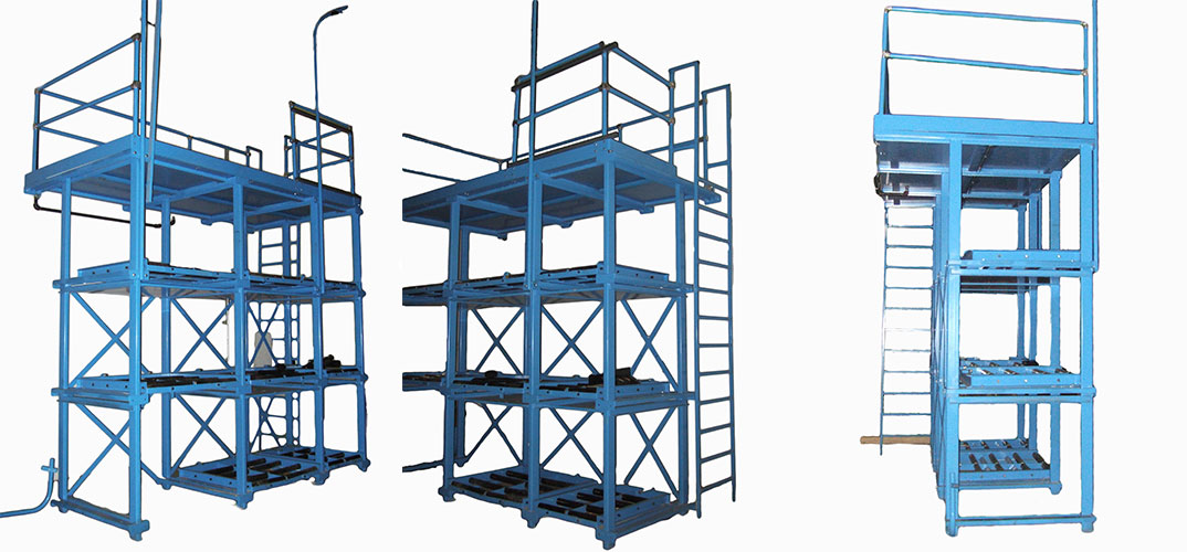 Multi-Level Roller Stands